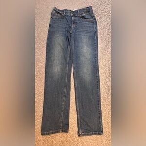 Vintage Levis Levis 511 Slim Fit Stretch Performance Boys Size 16 Red Dark Wash